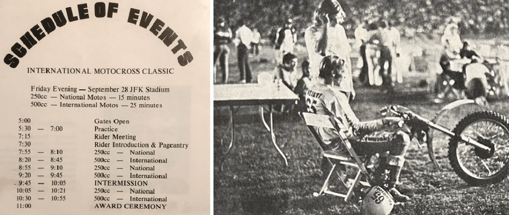 Philadelphia Supercross race 1980 1973