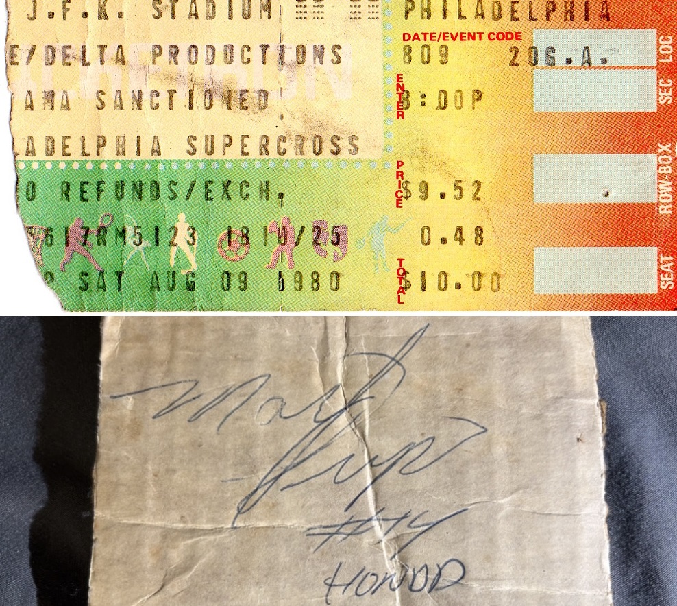 Philadelphia Supercross race 1980 1973