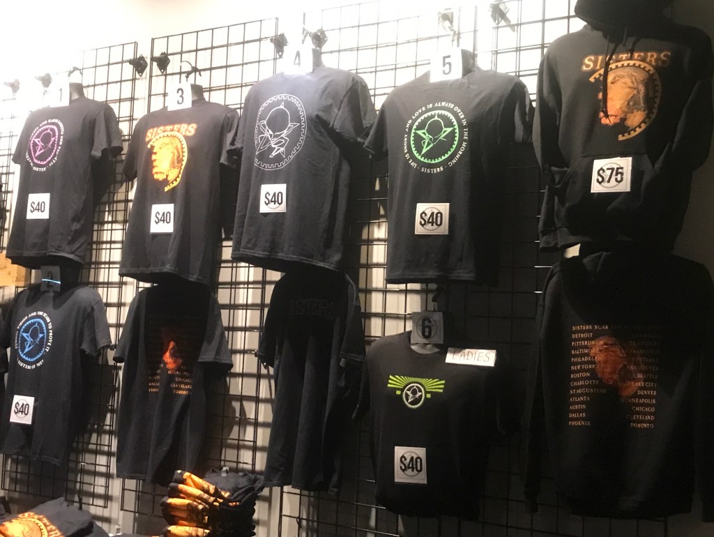 andrew eldritch the sisters of mercy live 2024 tour