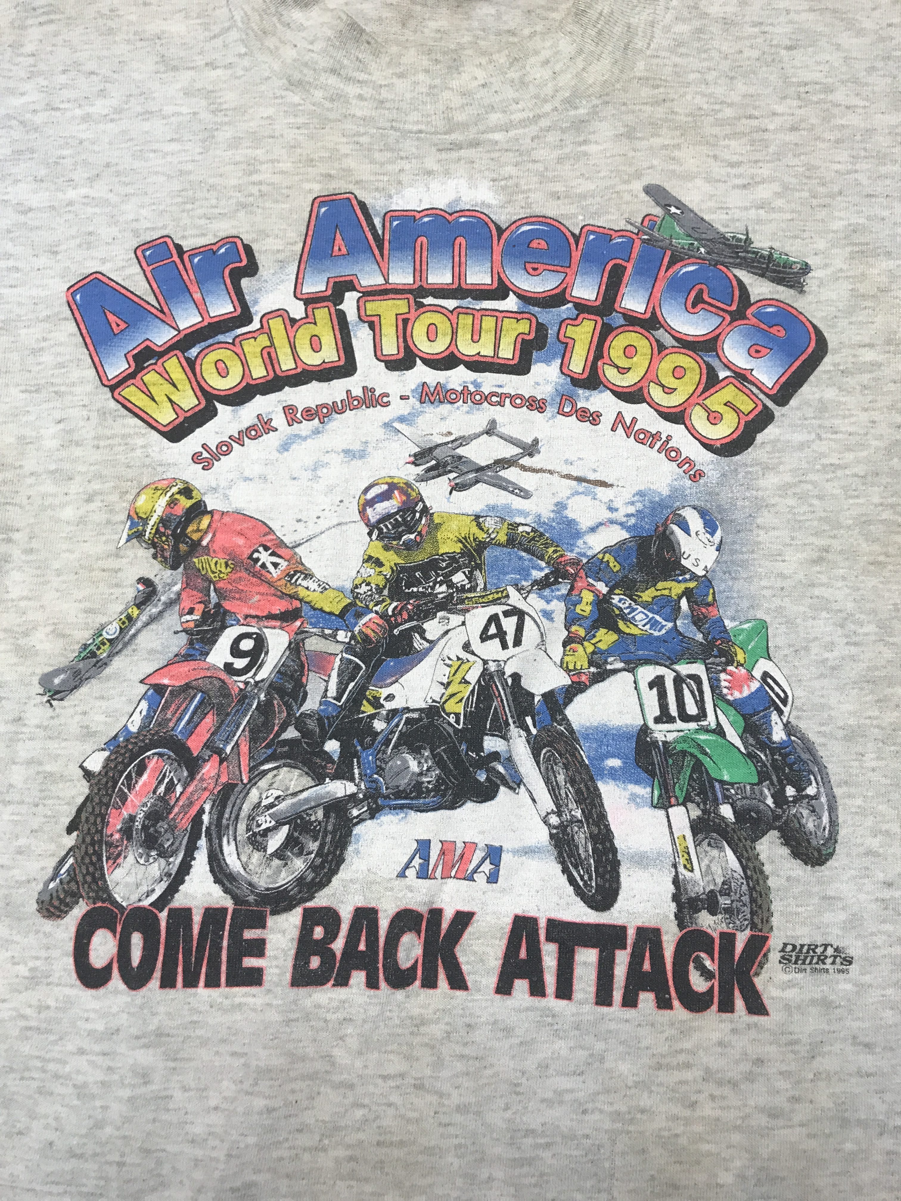 Motocross des Nations vintage dirt bike shirt 1995