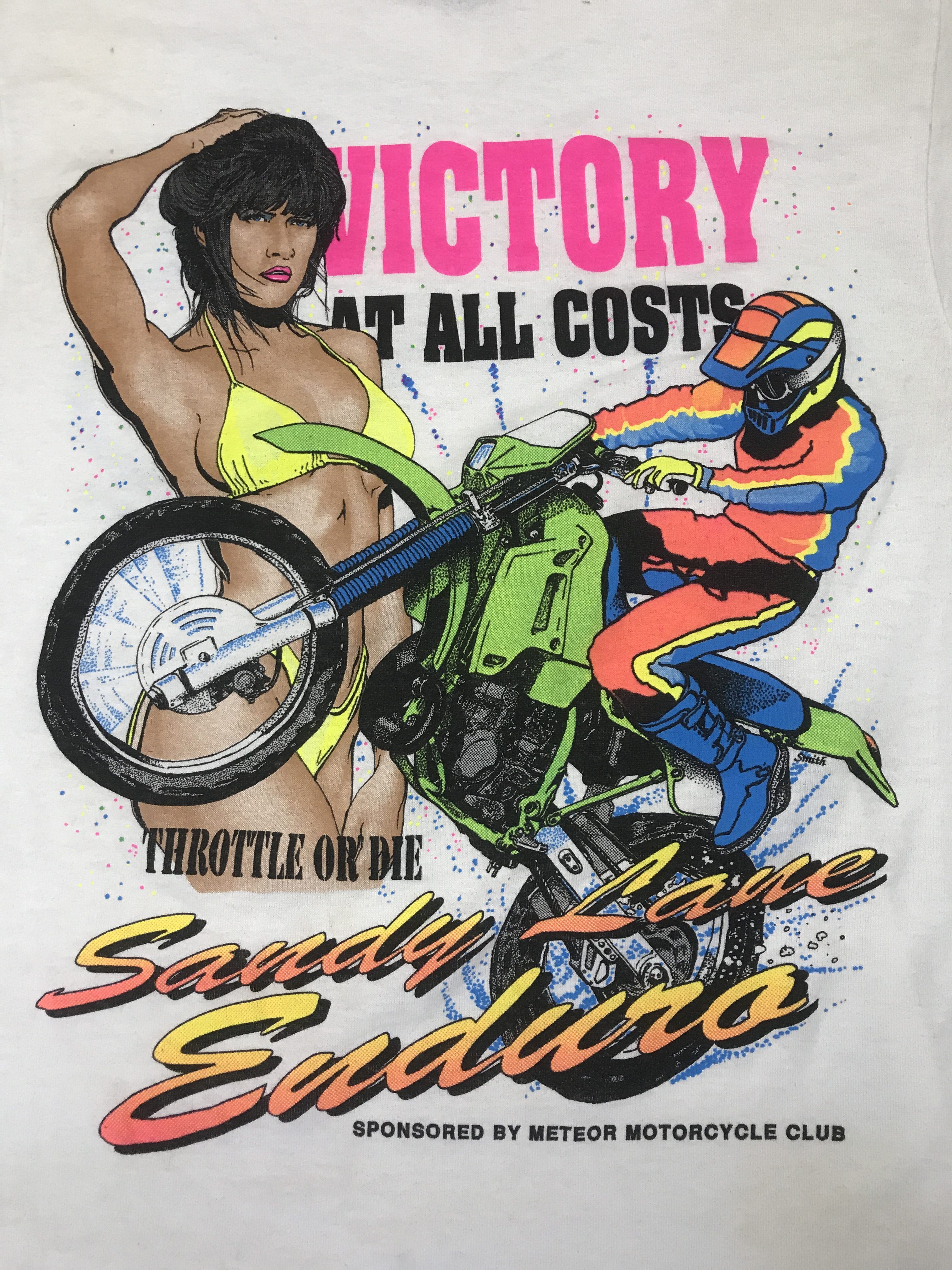 Sandy Lane Enduro vintage dirt bike shirt vintage 1980s II