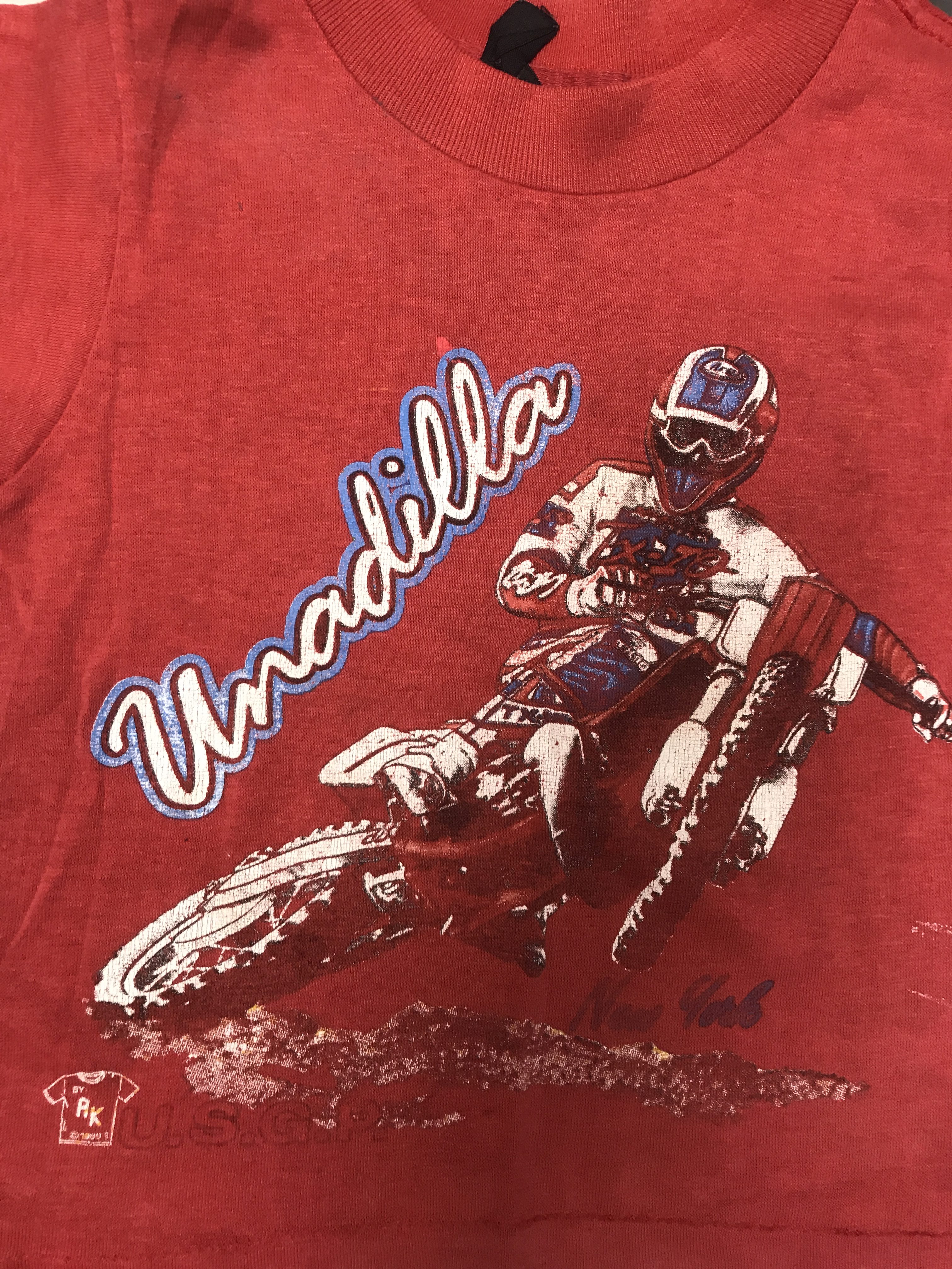 Unadilla USGP vintage motocross shirt 1980s